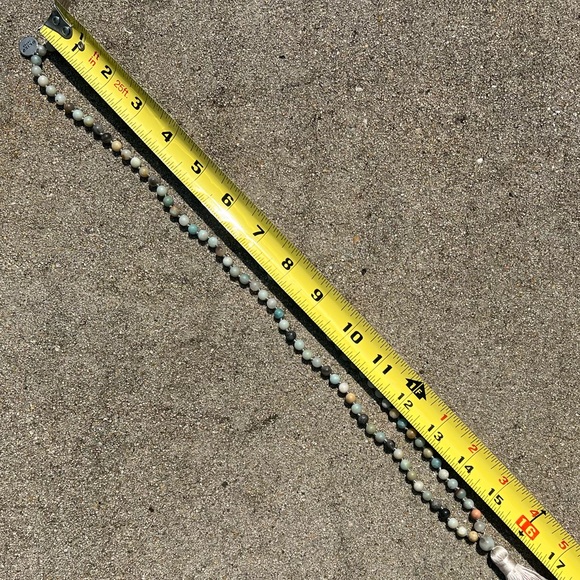 OKIKO Japan Gemstone 108 Mala Beads Necklace tassel hand knotted - Picture 4 of 8